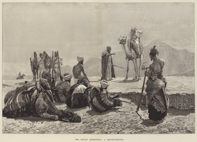 The Soudan Expedition, a Reconnaissance by Richard Caton Woodville junior